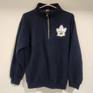 The Tragically Hip Toronto Maple Leafs Logo 1/4 Zip Pullover